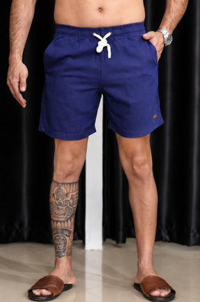 Short Resort Linho Overcut
