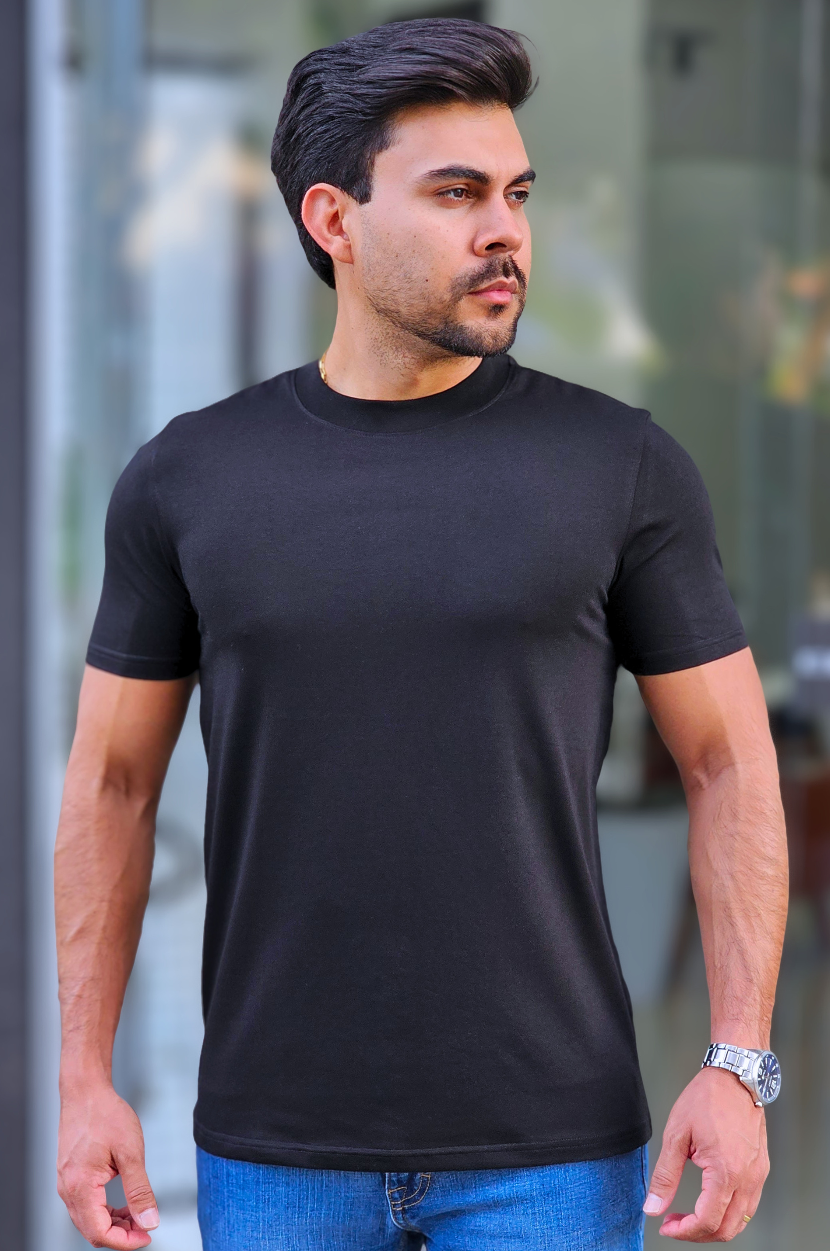 Camiseta Algodão Egípcio