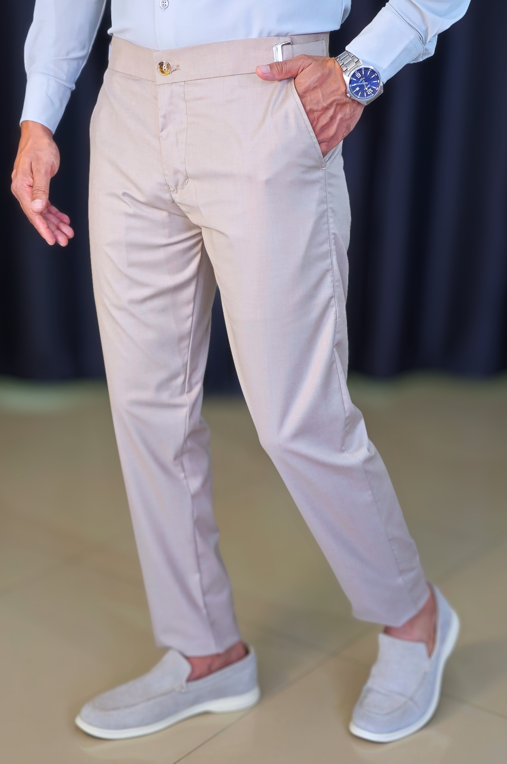 Calça Mônaco com Ajuste