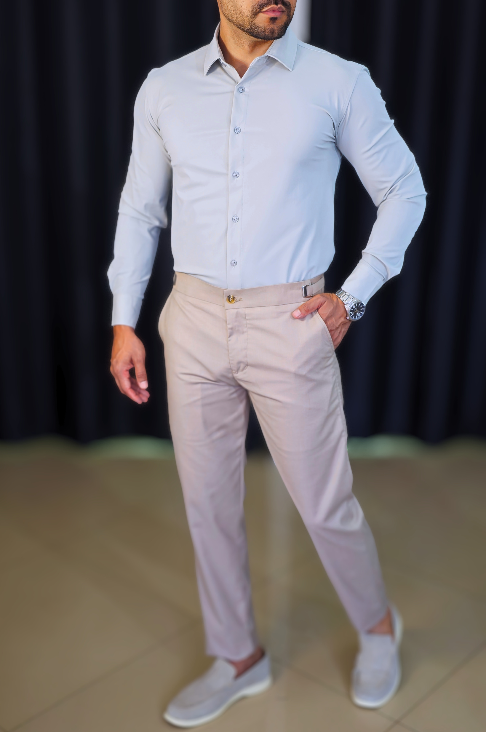 Calça Mônaco com Ajuste