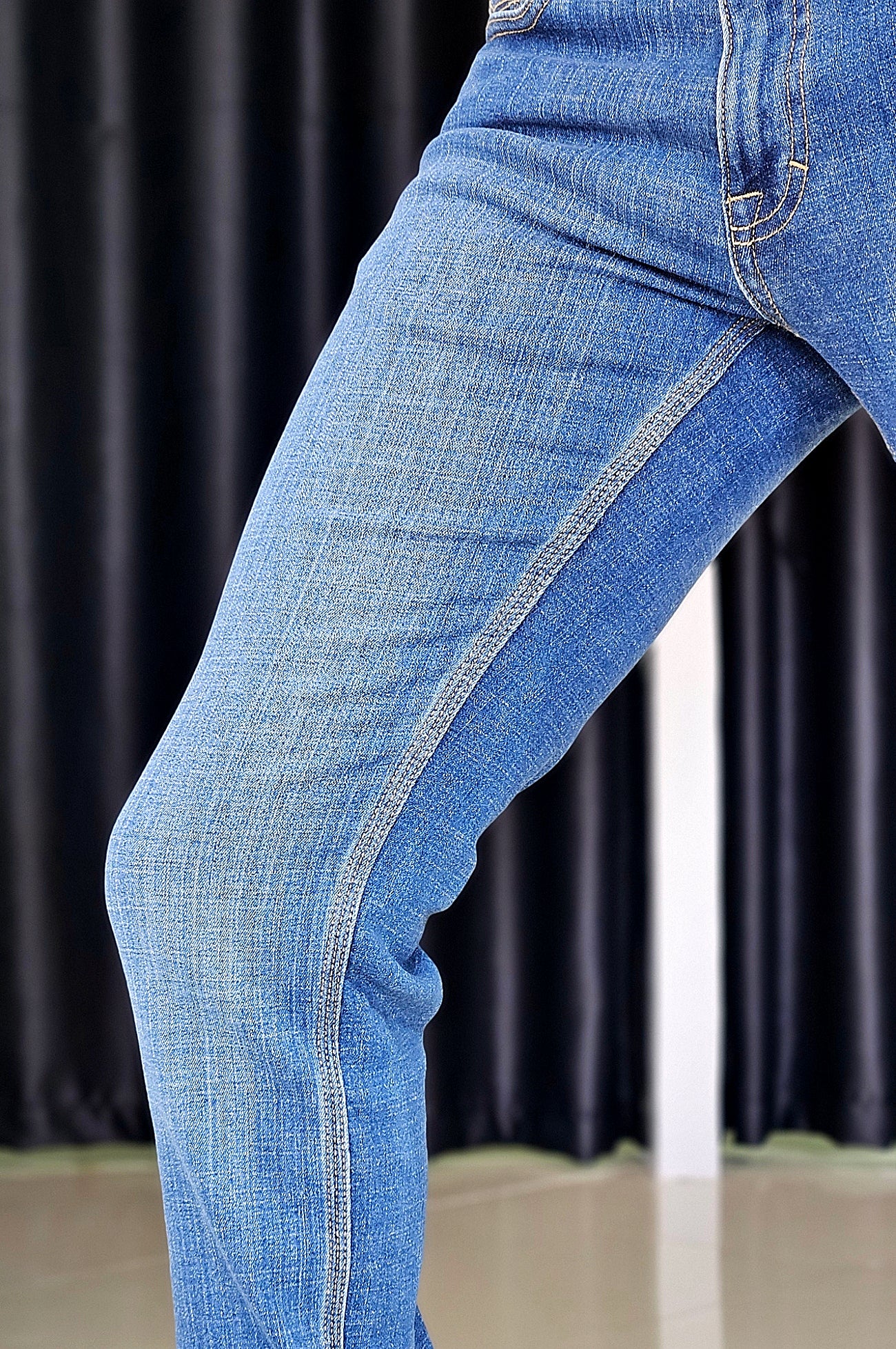 Calça Slim Jeans Motion Flex Índigo 02