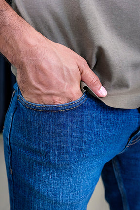 Calça Slim Jeans Motion Flex Índigo 02