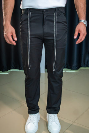 Calça Regular Piastri Cordão