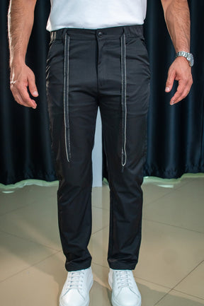 Calça Regular Piastri Cordão