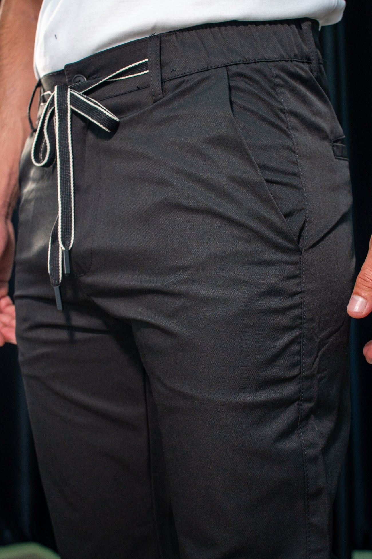 Calça Regular Piastri Cordão