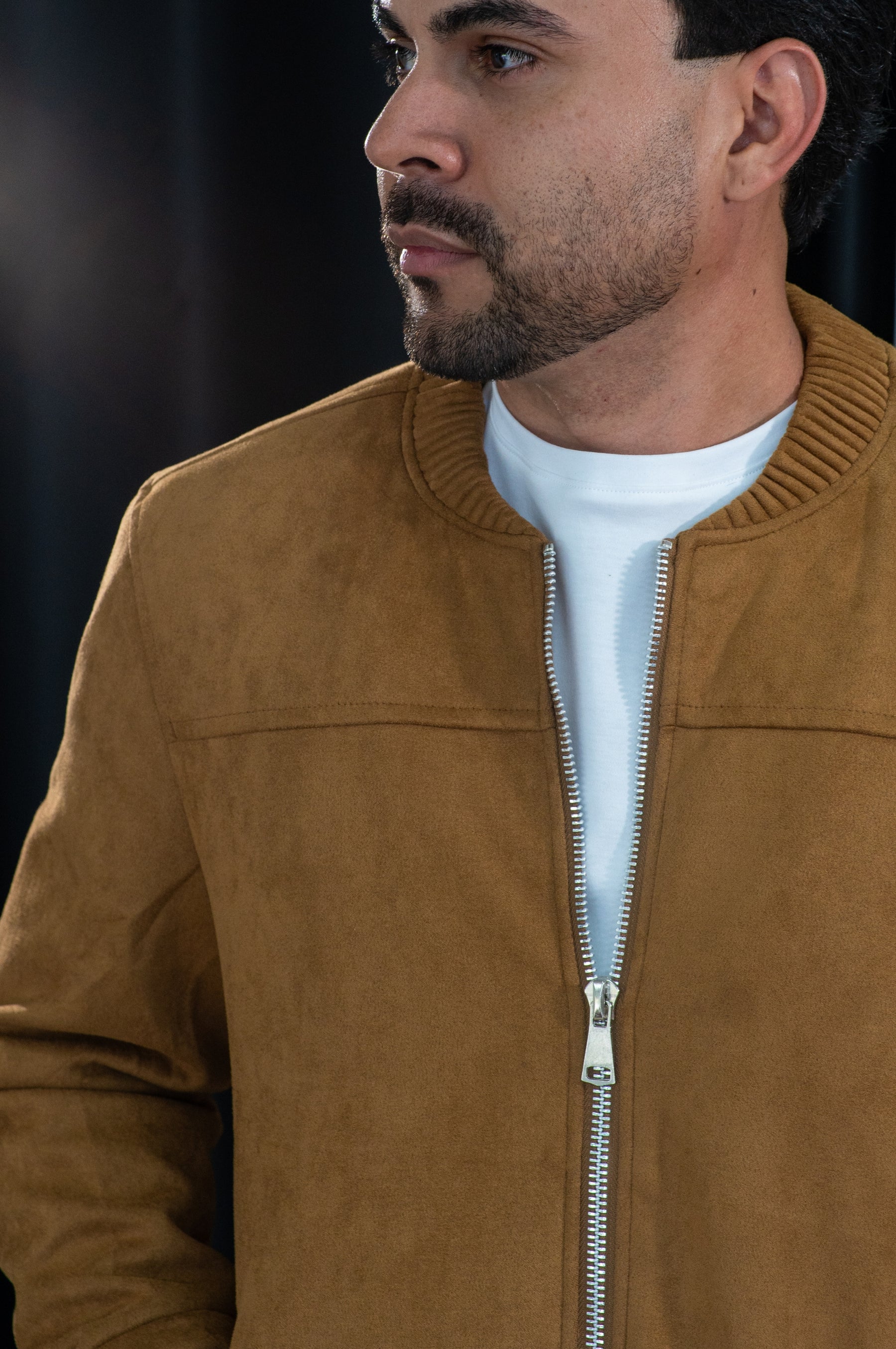 Jaqueta Max Suede
